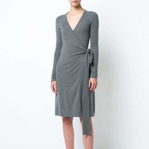 Diane Von Furstenberg Dresses & Skirts - NWT Diane von Furstenburg DVF Cashmere Wrap Dress